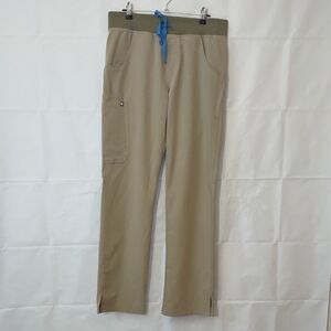 Figs Kade Cargo Scrub Pants - Sandstone